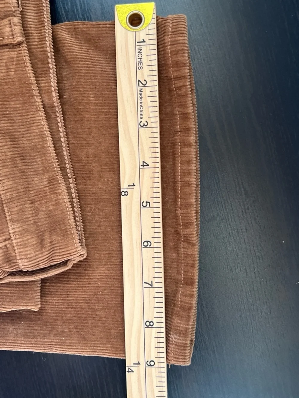 Lucky Brand Men's Brown Slim Straight Corduroy Jeans